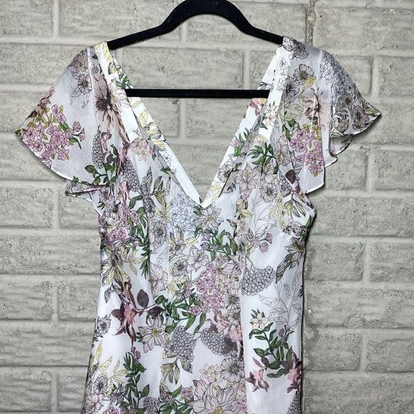 NWT MSRP $128 Guess Los Angeles maxi dress Women's Size 10 - Picture 2 of 7